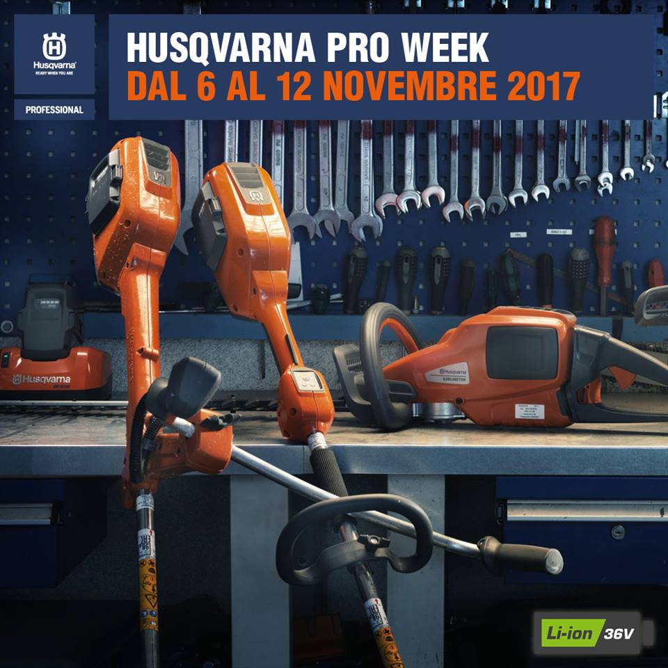 husqvarna pro week